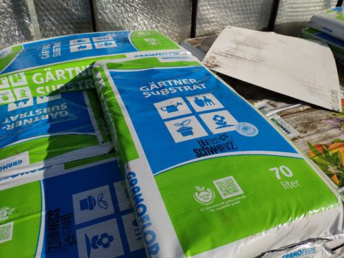 Gramoflor Bl-Schwarz Graberde, 70L