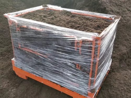 Blumen Schwarz, Profi-Blumenerde, Gitterbox ca. 1000l