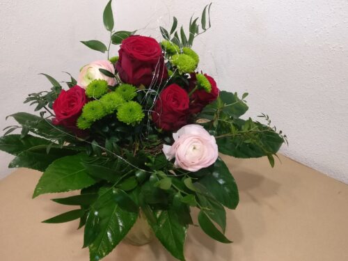 Blumenstrauß - rote Rosen