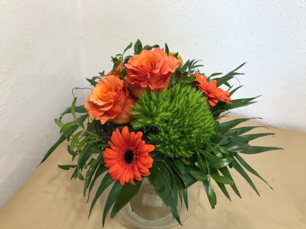 Blumenstrauß orange