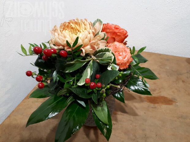 Strauß Chrysantheme