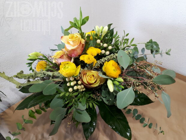 Blumenstrauß Gelb Ranunkel