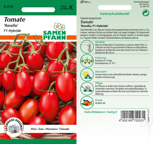 Tomaten Ravello F1