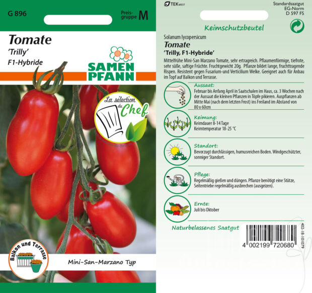 Tomaten Trilly F1