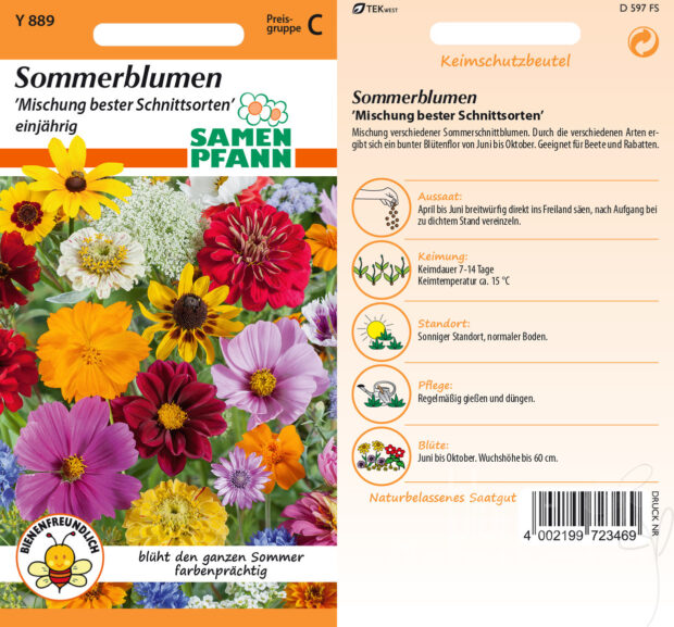 Sommerblumenmischung