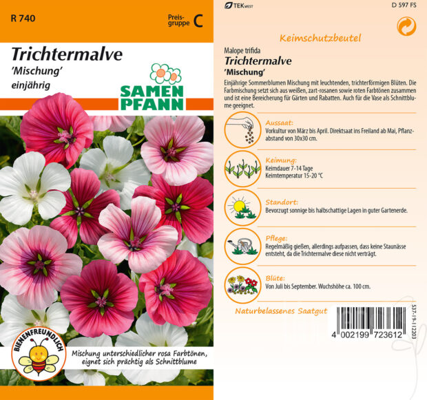 Trichtermalve Mischung