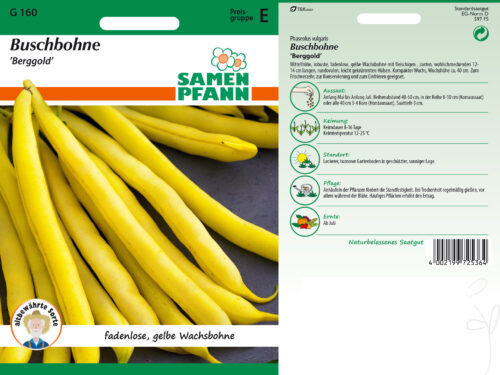 Buschbohnen Berggold