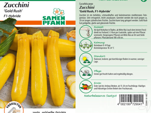 Zucchini Gold Rush F1