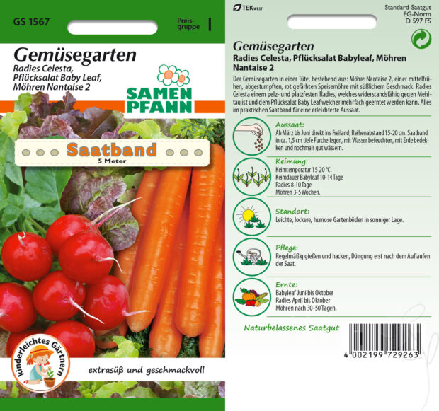 SAATBAND Gemüsegarten