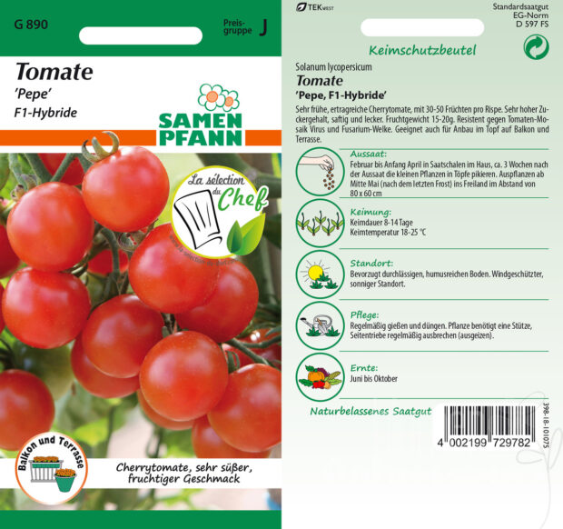 Tomaten Pepe F1