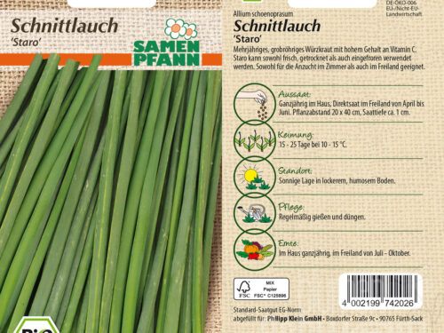 Schnittlauch Staro, BIO