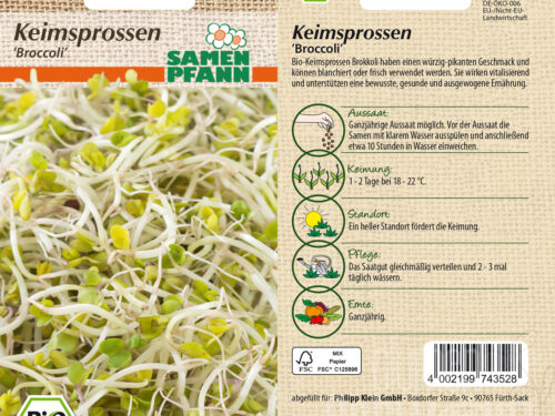 Keimsprossen Broccoli, BIO