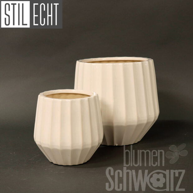 Stilecht Kübel rund