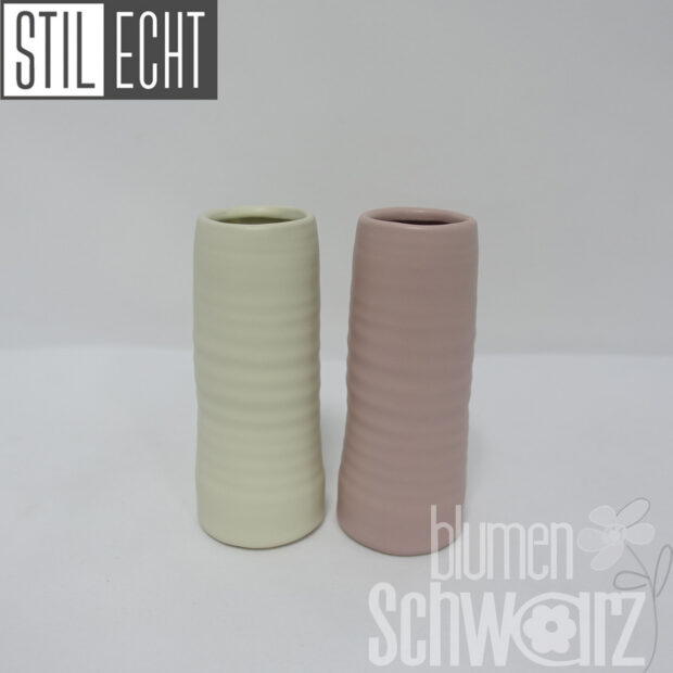 Stilecht Vase 2 Var./Preis p. Stck