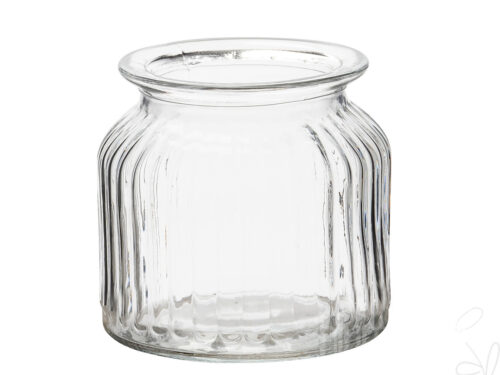 Glasvase gerillt