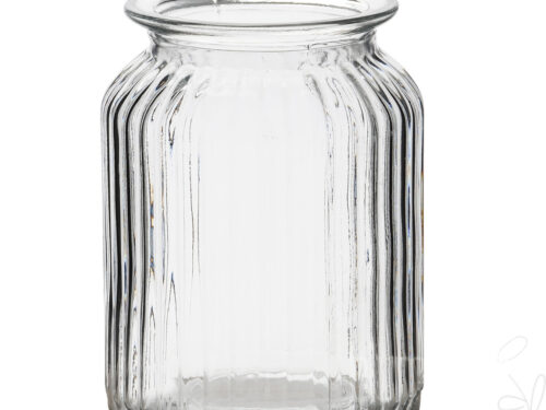Glasvase gerillt