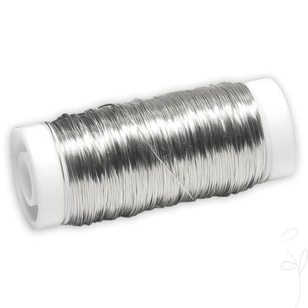 Myrtendraht, Ø0,3mm/Spule 100g silber