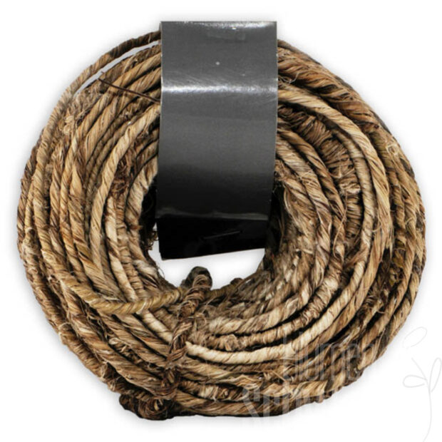 Drahtschnur Rustic, Ø3-5mm/22m braun