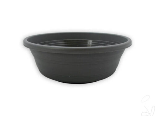 Pflanzschale Ø20xH7cm, anthrazit