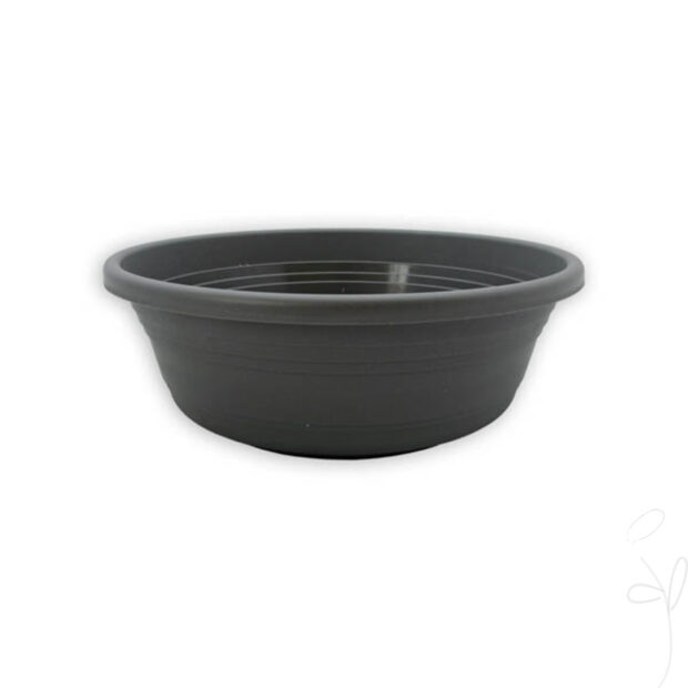 Pflanzschale Ø20xH7cm, anthrazit