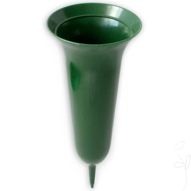 Grabvase Classic H26cm / Øoben 11,5cm, grün