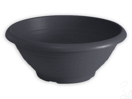 Pflanzschale Campana, Ø55xH21cm anthrazit