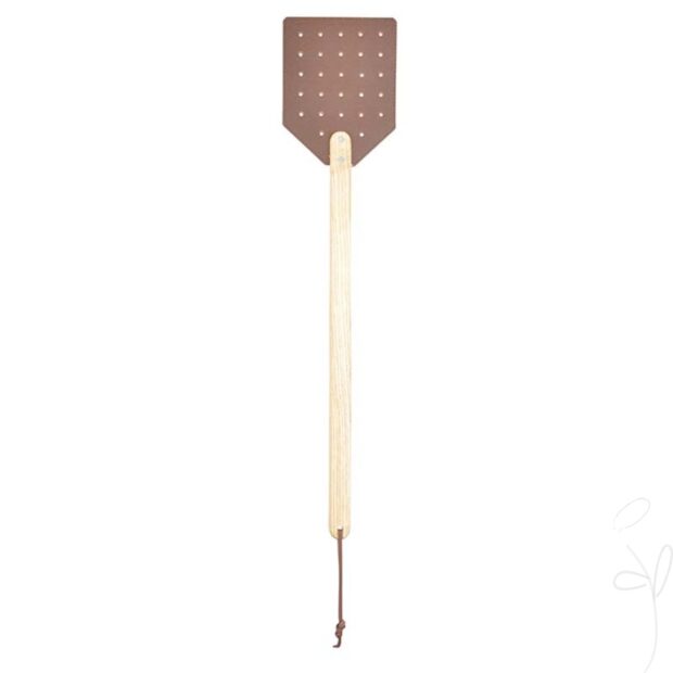 Fliegenklatsche Leder
