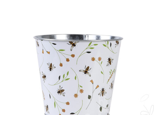 Bienenmuster Blumentopf