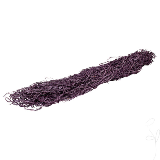 Browny Raphia, ca. L 75-100cm, pearl-brombeer /