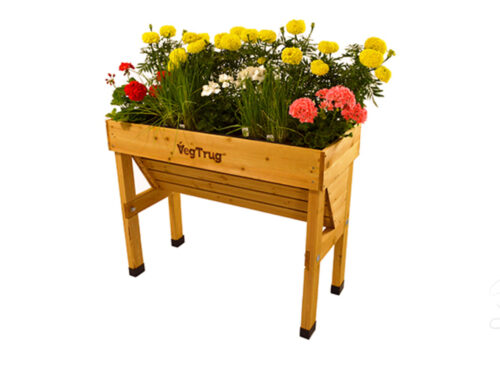 VegTrug Hochbeet Wallhugger (schmal f. Wand) 1m