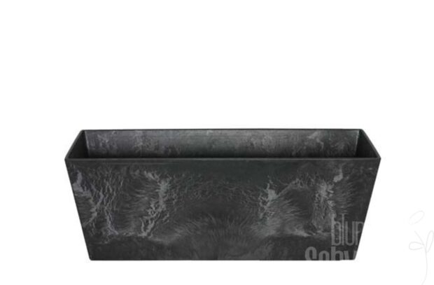 Balkonkasten Ella schwarz D55x17 H17