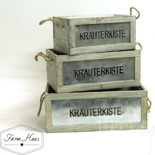 FarmHaus Kiste KRÄUTERKISTE