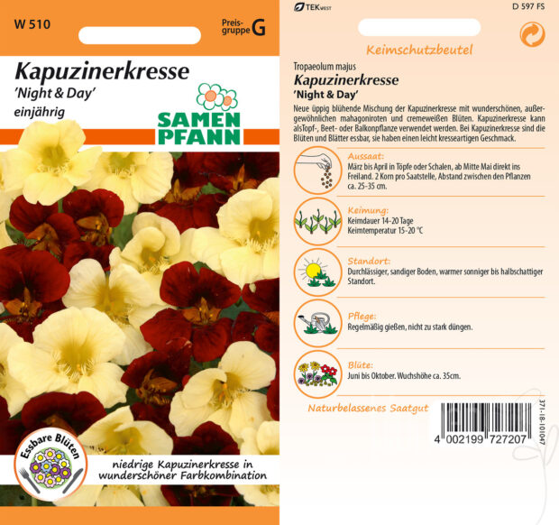 Kapuzinerkresse Night & Day