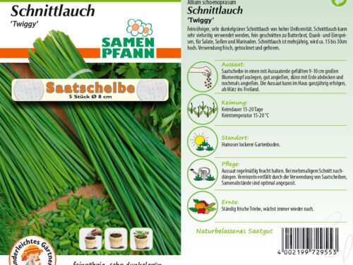 SAATSCHEIBE Schnittlauch Twiggy
