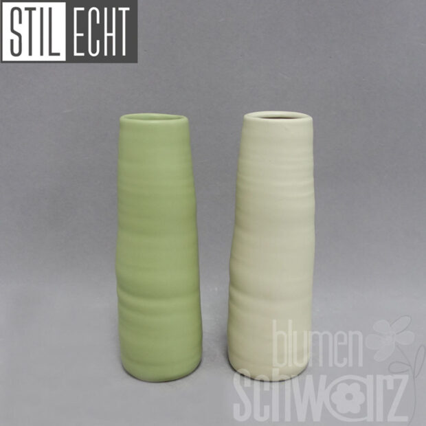 Stilecht Vase 2 Var./Preis p. Stck