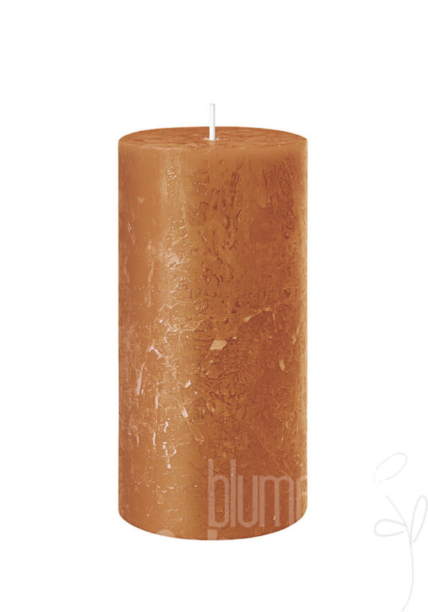 Rustic Safe Candle 110x70 mm kürbis