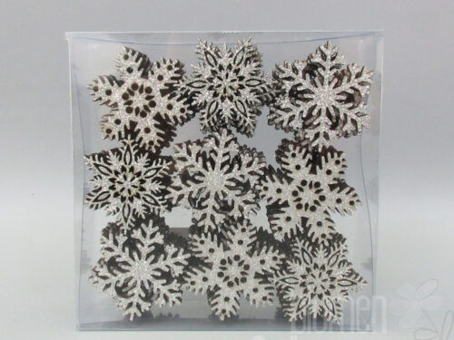 Streu-Schneeflocke 3fach, 72er Box