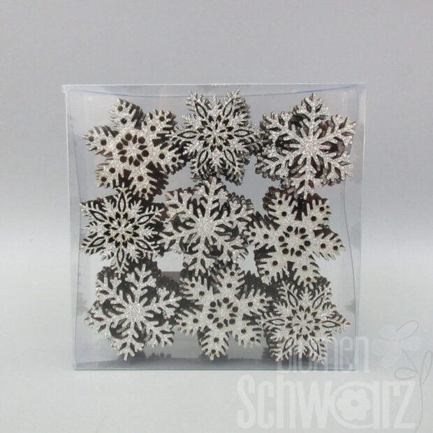 Streu-Schneeflocke 3fach, 72er Box