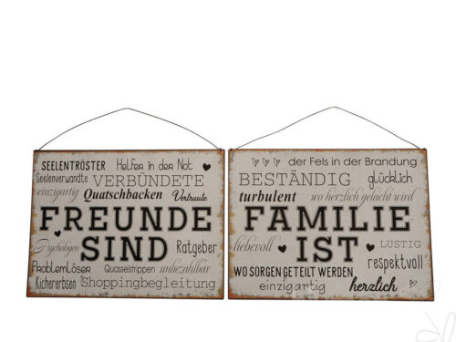 Schild z. Hg. 2fach