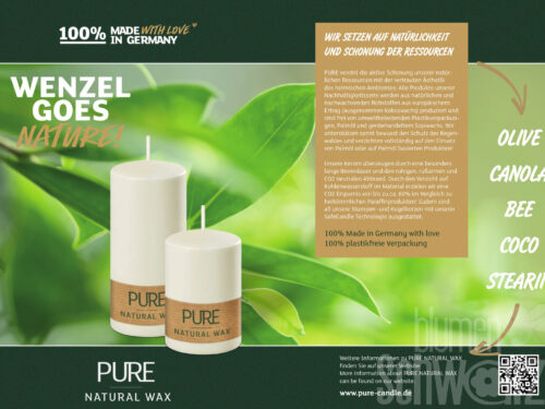 OLIVE WAX 130x70 natural
