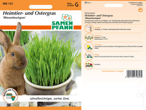 Heimtier- und Ostergras