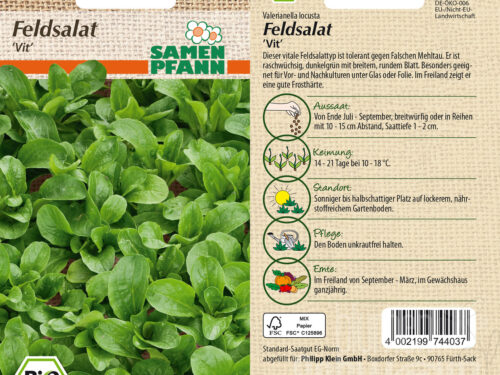 Feldsalat Vit, BIO