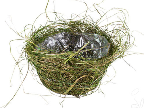 Pfl.Topf Heu, ca. Ø innen 18/außen 25cm