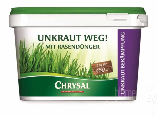 Chrysal Unkraut Weg! mit Rasendünger 3 kg