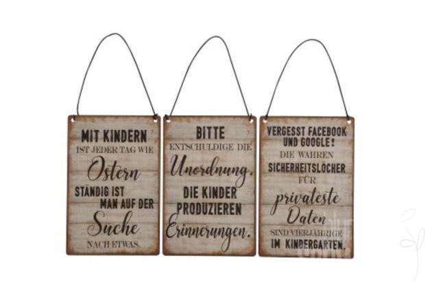 Schild 3 Mod.
