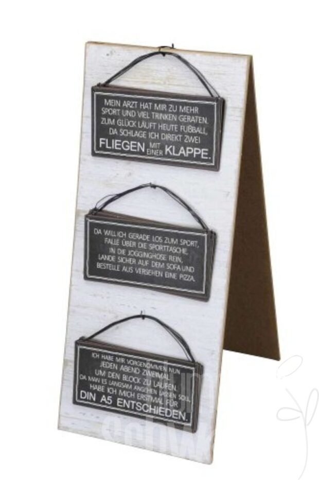 Schild Sport 6 Mod. z. Hg. auf Display