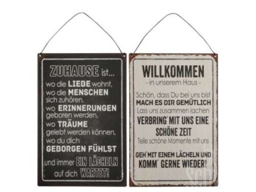 Schild z. Hg. 2 Mod.