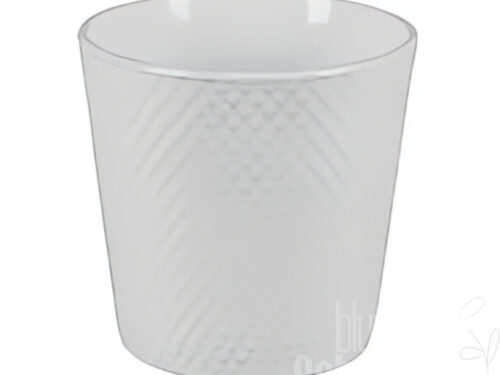 Malmo Pot - Bubble 01W weiß Ø17cm