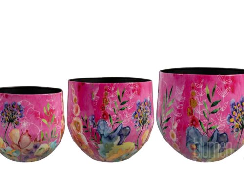 Topf Fiesta fuchsia D24 H21