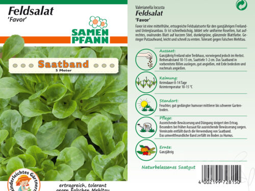 SAATBAND Feldsalat Favor